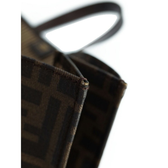 FENDI Zucca Tote Bag Brown - Picture 8 of 9